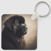 Newfoundland Sleutelhanger (Achterkant)