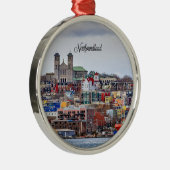 Newfoundland, stadsgezicht foto, metalen ornament (Rechts)