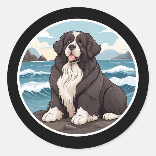Newfoundland Sticker (Voorkant)