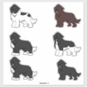 Newfoundland stickerpakket sticker (Vel)