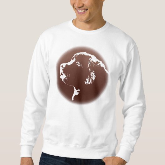 Newfoundland Sweatshirt Newfoundland Puppy Shirt (Voorkant)