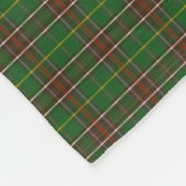 NewfoundLand Tartan Custom Moose Brown Pset Fleece Deken (Hoek)