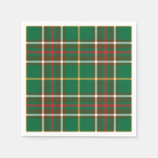 Newfoundland Tartan Napkins Servet (Voorkant)