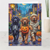 Newfoundland Trick-or-Treating Halloween kostuums Kaart (Voorkant)