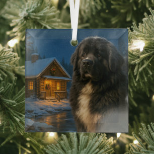 Newfoundland Vakantie Glas Ornament