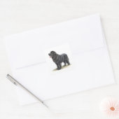 Newfoundland Vierkante Sticker (Envelop)