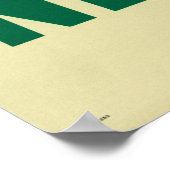 Newfoundland Vintage Travel Poster gerestaureerd (Hoek)