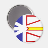 Newfoundland-Vlag #2 Magneet (Voorkant / Achterkant)