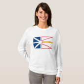 Newfoundland Vlag T-shirt (Voorkant volledig)