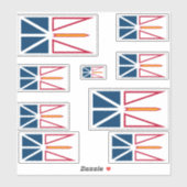Newfoundland Vlaggen Grafisch Sticker (Vel)