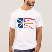 Newfoundland Vlaggen Grafisch T-shirt (Voorkant)