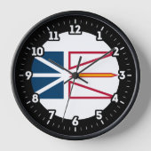Newfoundland Vlaggen Grafische Dial (Voorkant)