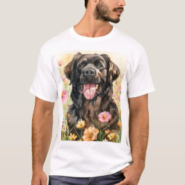 Newfoundland Watercolor Heren T-Shirt