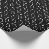 Newfoundland Wrapping Paper Newfoundland Pup Paper Cadeaupapier (Hoek)
