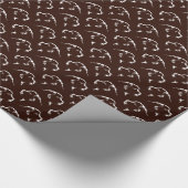 Newfoundland Wrapping Paper Newfoundland Pup Paper Cadeaupapier (Hoek)