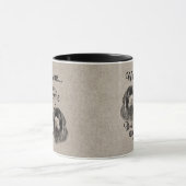 Newfoundlander art wanneer alles mislukt, quote mok (Midden)