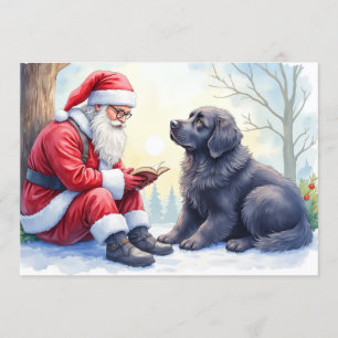 Newfoundlander Christmas Kaart