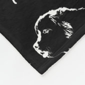 Newfoundlander Dekbed Newfoundlander Pup Dekbed Fleece Deken (Hoek)