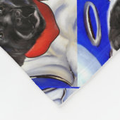 Newfoundlander Fleece Deken (Hoek)