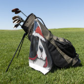 Newfoundlander Golfhanddoek (Groen)