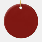 Newfoundlander Keramisch Ornament (Achterkant)