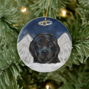 Newfoundlander Keramisch Ornament