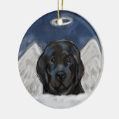 Newfoundlander Keramisch Ornament (Links)