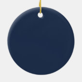 Newfoundlander Keramisch Ornament (Achterkant)