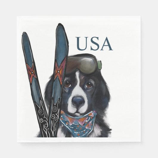 NEWFOUNDLANDER  SERVET (Voorkant)