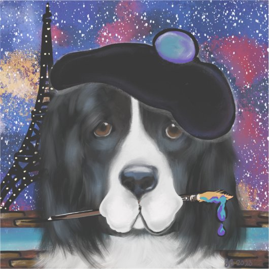 Newfoundlander Sticker (Voorkant)