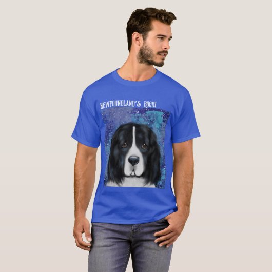 Newfoundlander T-shirt (Voorkant volledig)