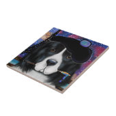 Newfoundlander Tegeltje (Zijkant)