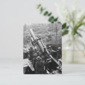 Newfoundlanders in oorlog briefkaart (Staand voorkant)