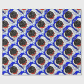 Newfoundlandhond Cadeaupapier (Vlak)