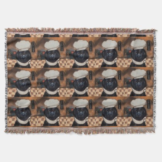 Newfoundlandhond       deken (Voorkant)