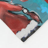 Newfoundlandhond            fleece deken (Hoek)