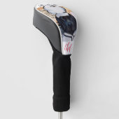 Newfoundlandhond Golfheadcover (Schuin)