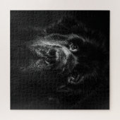 Newfoundlandhond Jigzaag puzzle Legpuzzel (Horizontaal)