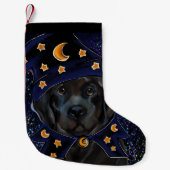 Newfoundlandhond   kleine kerstsok (Voorkant)