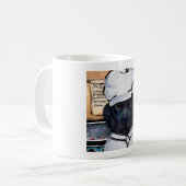 Newfoundlandhond koffiemok (Voorkant links)