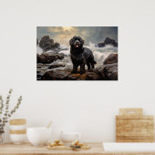 Newfoundlandhond Poster (Keuken)