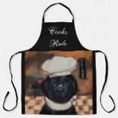 Newfoundlandhond schort (Voorkant)