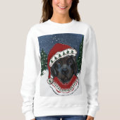 Newfoundlandhond   trui (Voorkant)