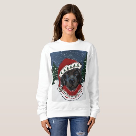 Newfoundlandhond   trui (Voorkant volledig)