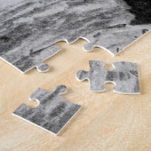 Newfoundlandhonden -  illustratie legpuzzel (Zijkant)