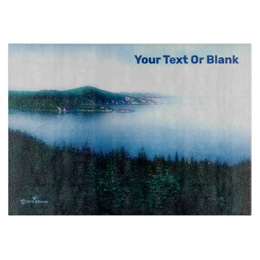 Newfoundlandkust Snijplank (Voorkant)