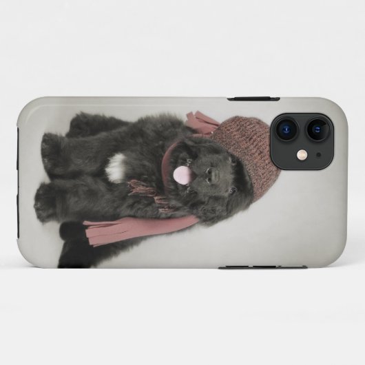 Newfoundlandpuppy Case-Mate iPhone Case (Achterkant (horizontaal))