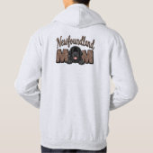 Newfoundlandse Moeder Hoodie (Achterkant)
