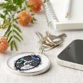 Newfy Liefde Sleutelhanger (Zijkant)
