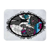 Newfy Love (Valentijn, bruiloft, Jubileum) Magneet (Horizontaal)